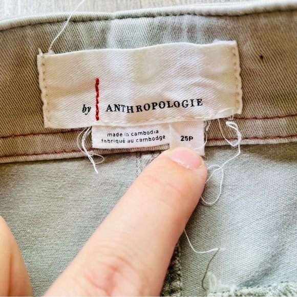 By Anthropologie Gray Utility Pants Size 25 Petite - Picture 5 of 9